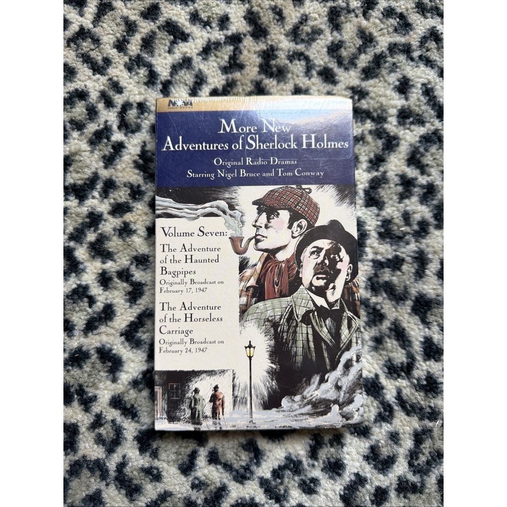 Adventures of Sherlock Holmes-Vol 7, Original Radio Dramas, 1947 Air, Cassette